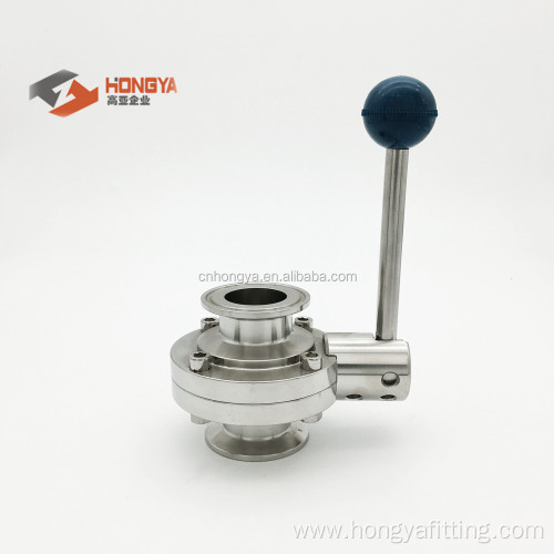 Sanitary Tri -Clamp Butterfly Valve